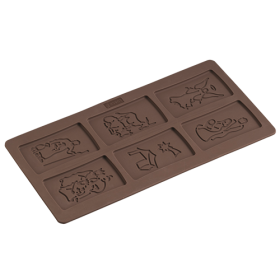 Moule Biscuits de Noël en Silicone Platinium - Lurch 65021