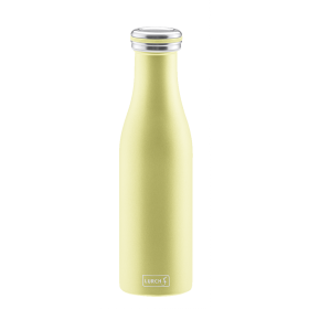 Bouteille isotherme 0,5 l jaune perleLURCH