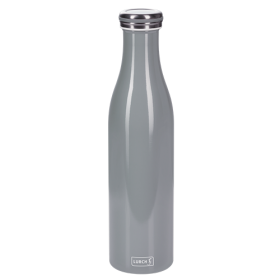 Bouteille isotherme 0,75 l gris perle LURCH