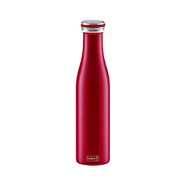 Bouteille isotherme - rouge - grand format - 1 L