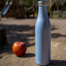 Bouteille isotherme 0,75 l bleu perle LURCH