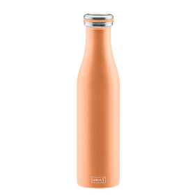 Bouteille isotherme 0,75 l orange perle LURCH