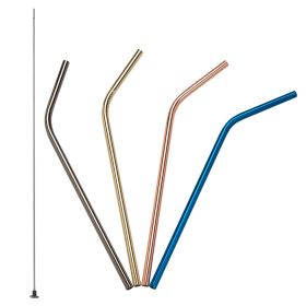 Lot de 4 pailles inox - LURCH 240915