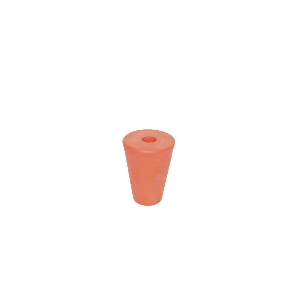 Lot De 8 Bouchons En Silicone Pour Laboratoire - Diamètre 12-17 Mm, Hauteur 33 Mm, étanches Et Résistants