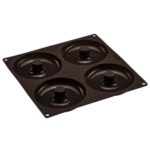 Moule à Bagels Silicone Platinium - Lurch 85088
