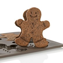 Moule Lebkuchenmann, biscuits de Noël en Silicone Platinium - Lurch 65014