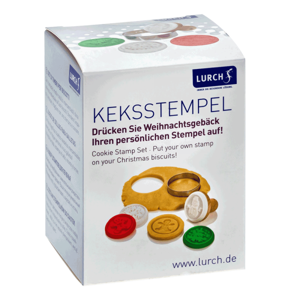 Tampon pour Gâteaux de Noël, Lurch 10522