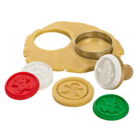 Tampon pour Gâteaux de Noël, Lurch 10522