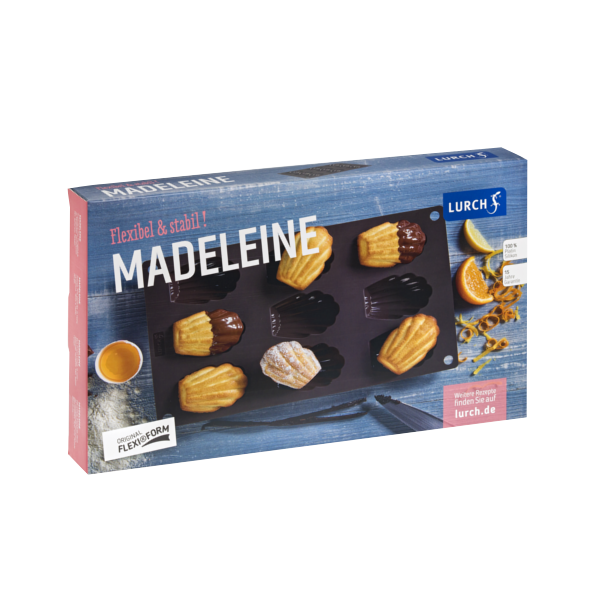 Moule à 9 madeleines silicone