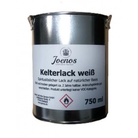 Laque blanche pour pressoirs