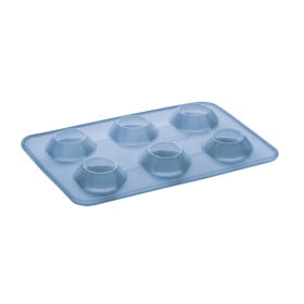 Diamants bac à glaçons en Silicone Platinium - Lurch 10455