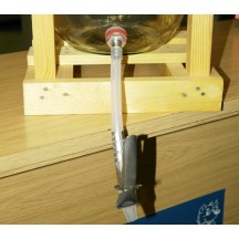Bonbonne en verre 50L cadre en bois empilable et système de soutirage