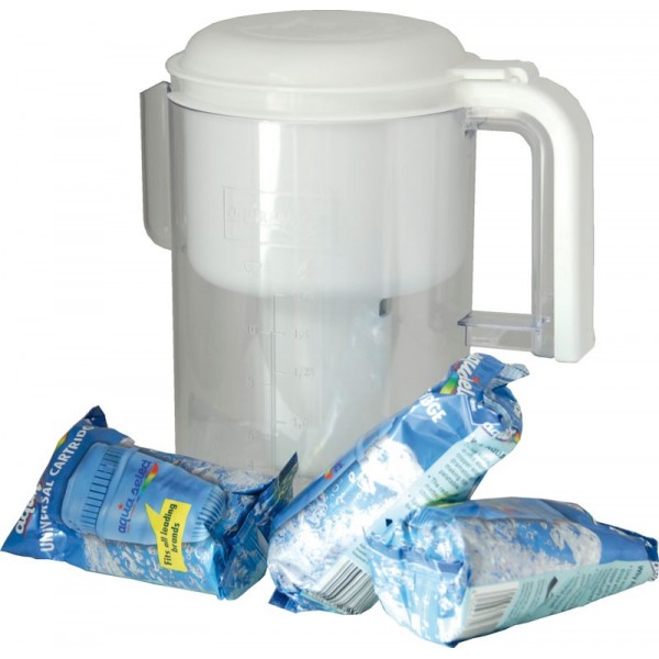 Carafe filtrante pour eau du robinet - modèle FLORA marque APIC