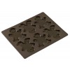 Moule Biscuits de Noël en Silicone Platinium - Lurch 65021