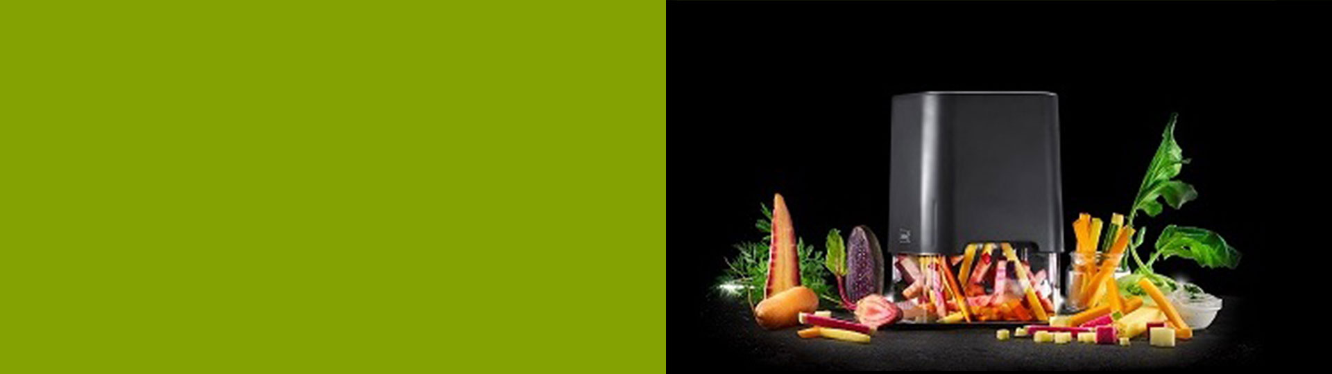 Cut vegetable sticks